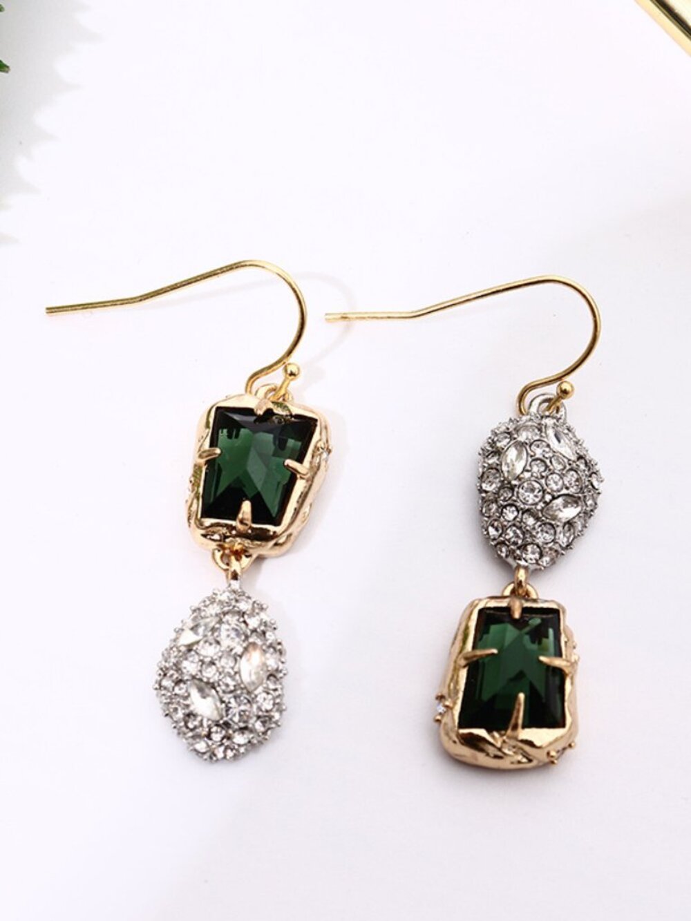 Alexis Bittar Asymmetrical Hook Earrings